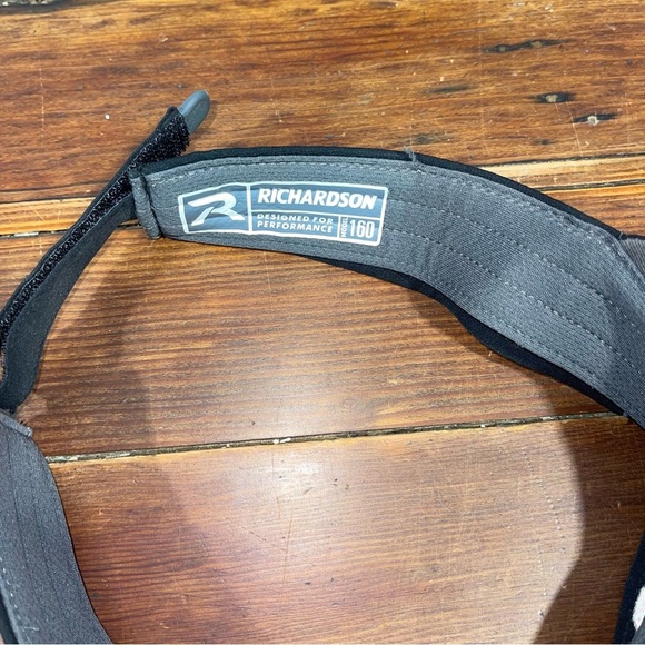 Monroe WA Bearcat Black Visor with Logo - Picture 2 of 5